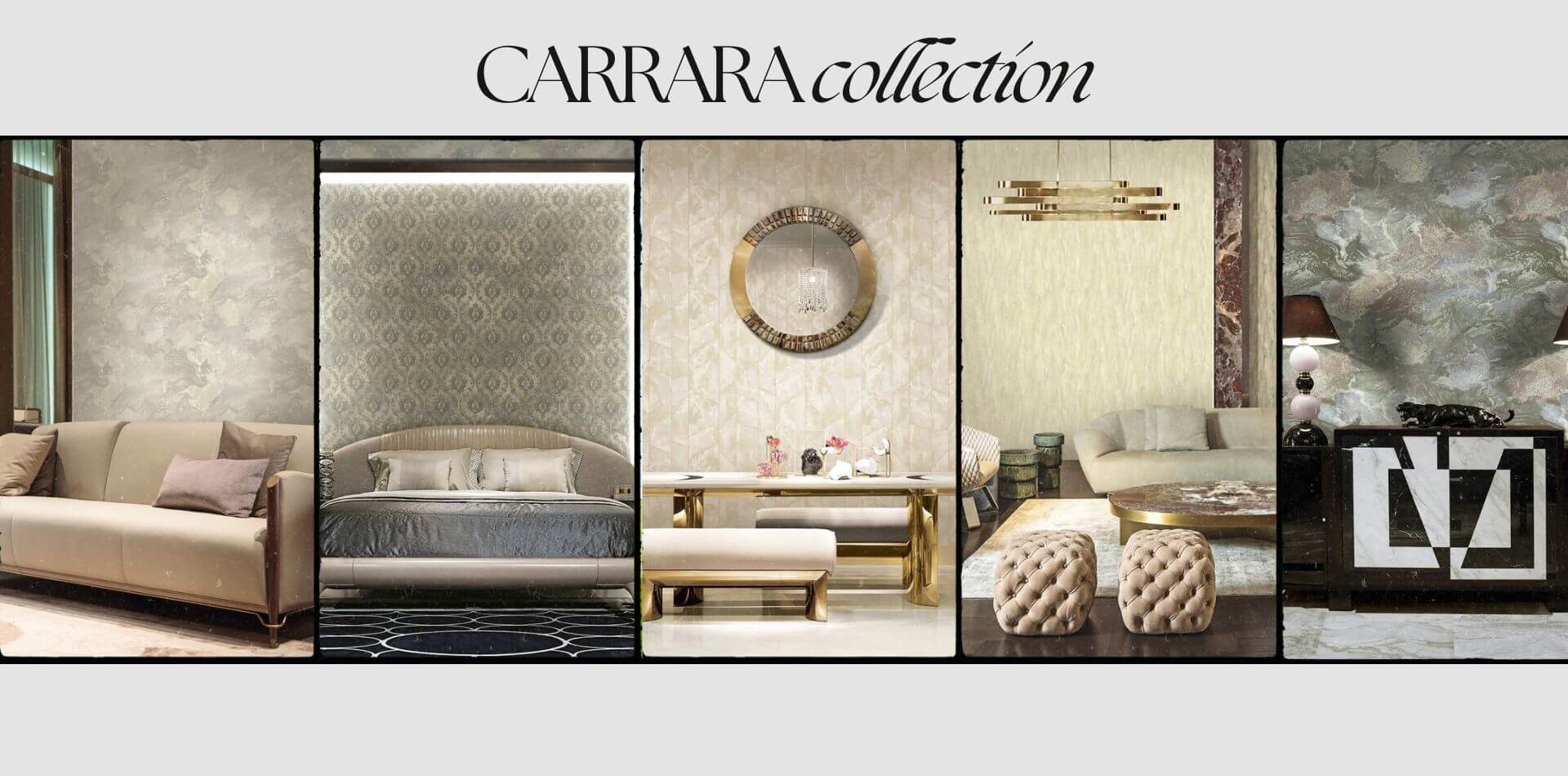 Новая коллекция обоев CARRARA: Элегантность в каменной форме  Lumea Tapetelor